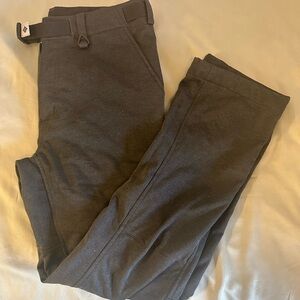 Columbia Black Casual Pants with Straight-Cut Design